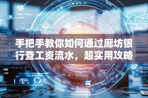 手把手教你如何通过廊坊银行查工资流水,超实用攻略不走弯路