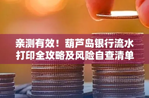 亲测有效!葫芦岛银行流水打印全攻略及风险自查清单