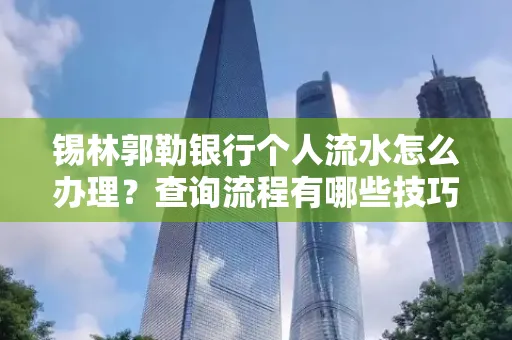 锡林郭勒银行个人流水怎么办理?查询流程有哪些技巧?